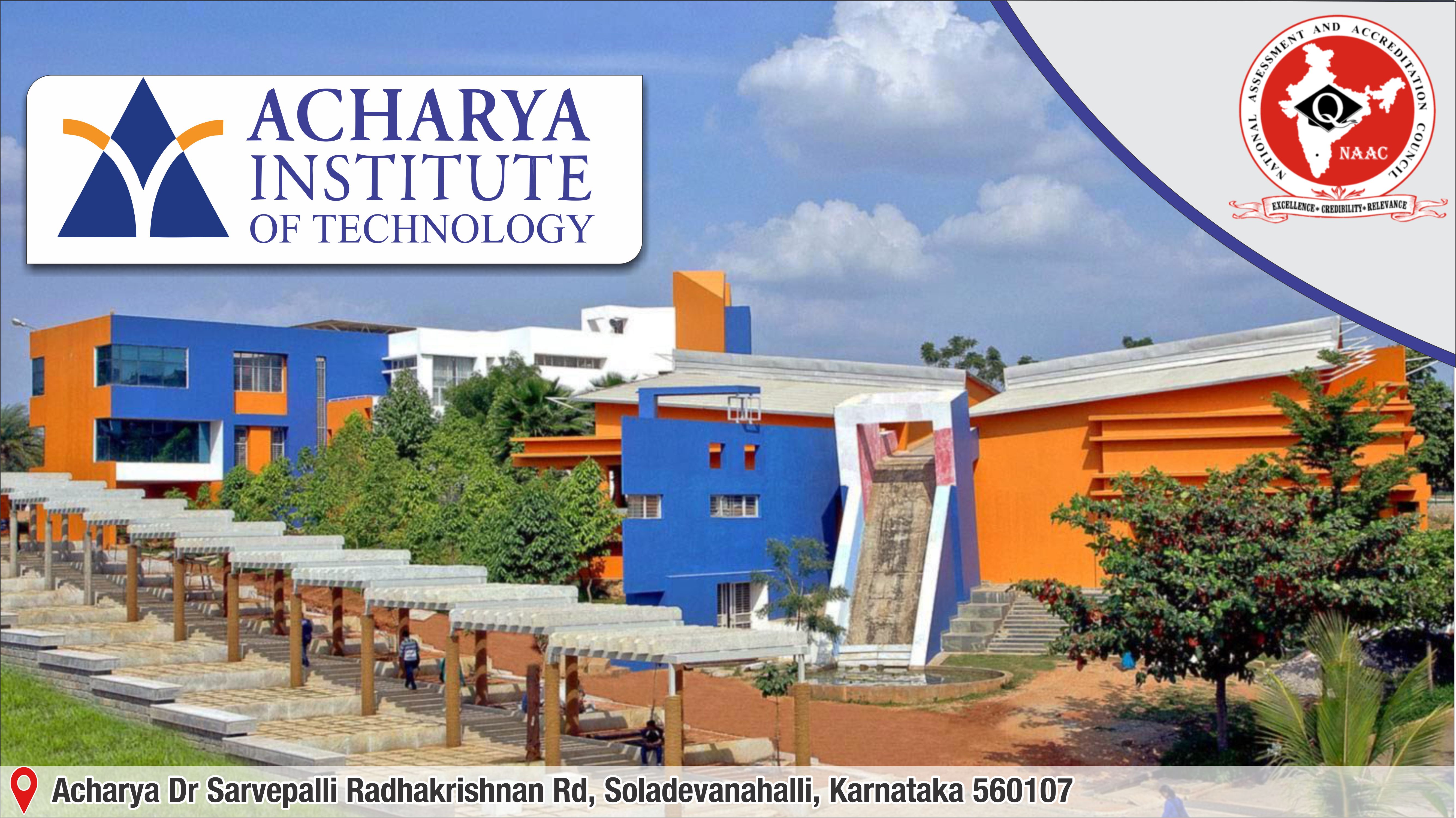 Out Side View of Acharya Institute of Technology