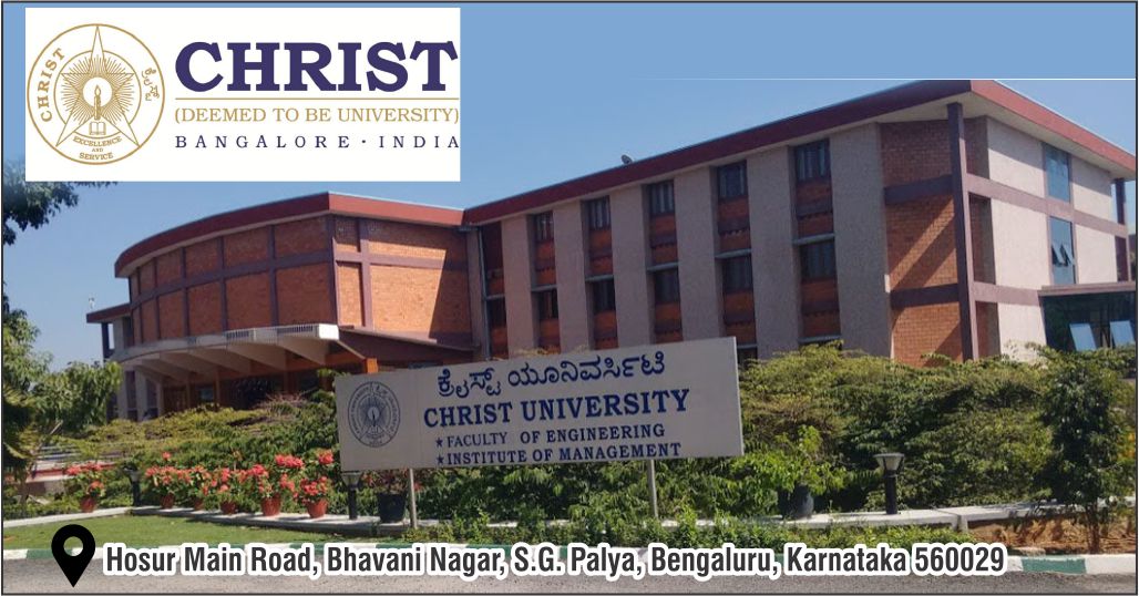 Out Side View of Christ University, Bangalore