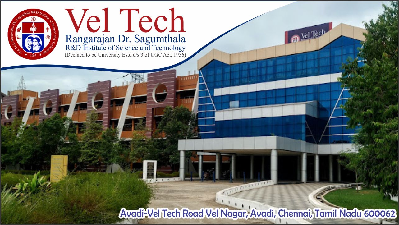 out side view of Vel Tech Rangarajan Dr. Sagunthala R&D Institute of Science and Technology