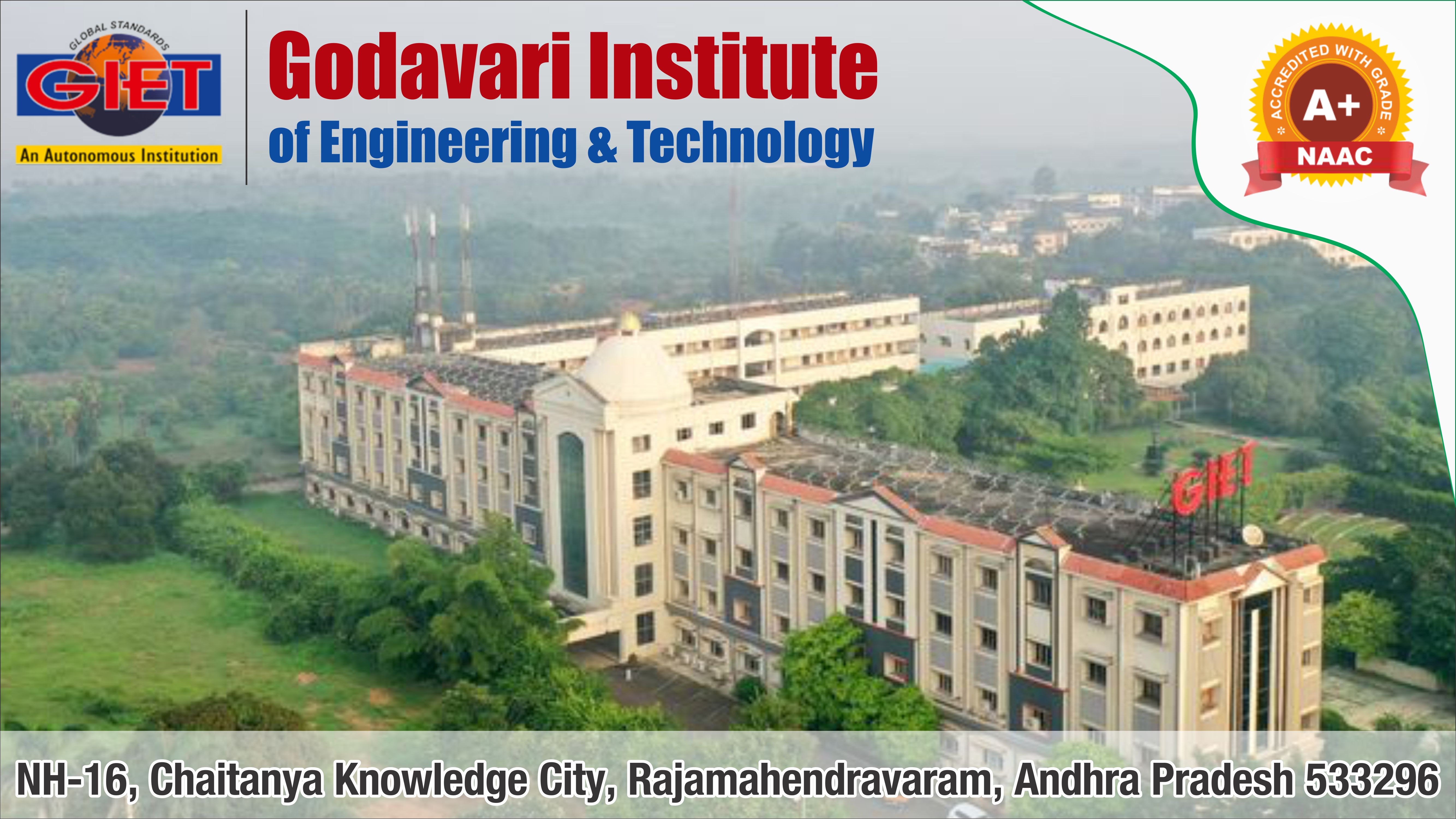 out side view of Godavari Institute of Engineering and Technology