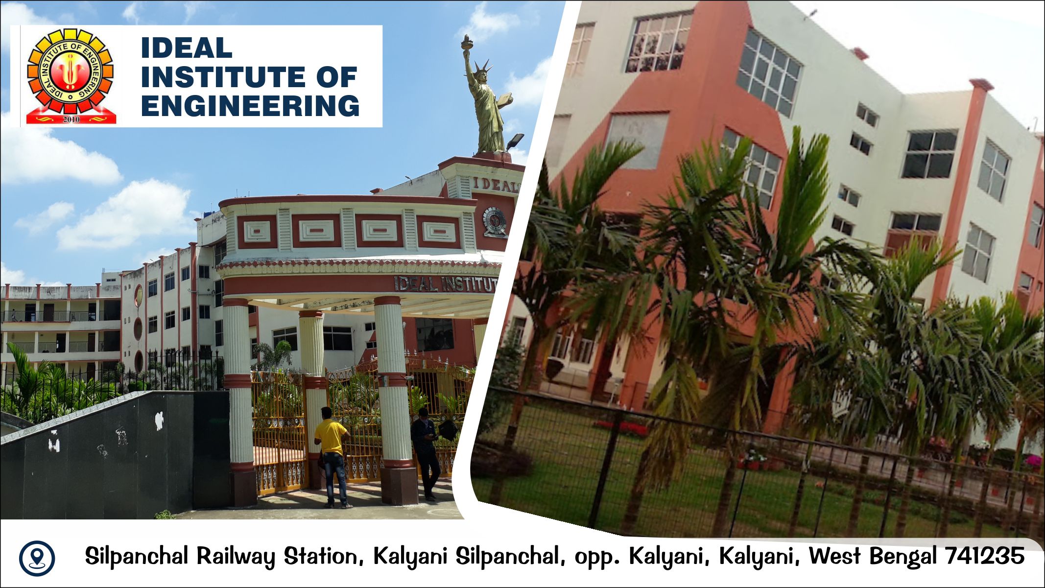 out side view of Ideal Institute of Engineering