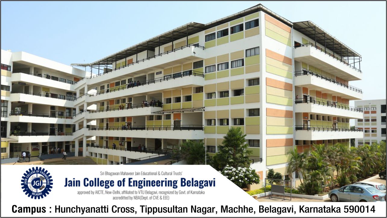 out side view of Jain College of Engineering - JCE